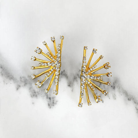 Gold Atlas Earrings