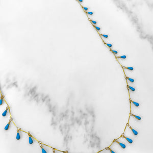 Long Turquoise Mia Necklace