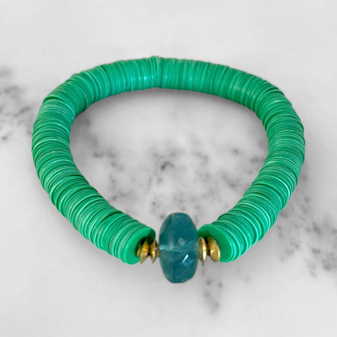 Green Fluorite Bracelet