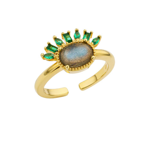 Labradorite Lady Ring