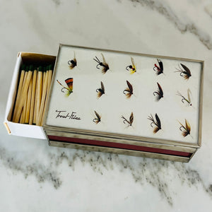 Trout Flies Matchbox Cover