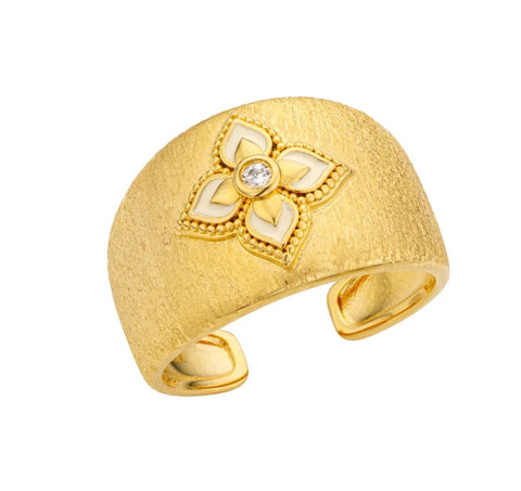 White Lotus Ring