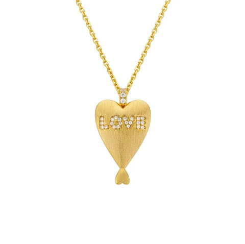 Love Twin Hearts Necklace