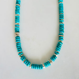 August Turquoise Necklace