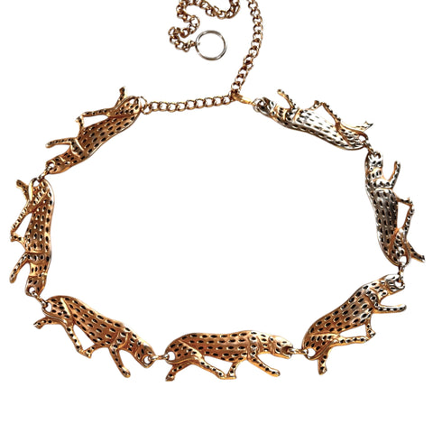 Golden Cheetah Belt
