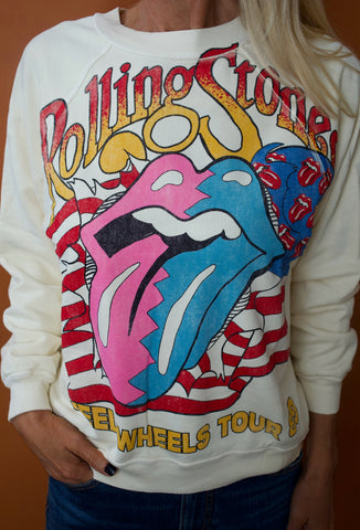 Rolling Stones Steel Wheels Sweatshirt