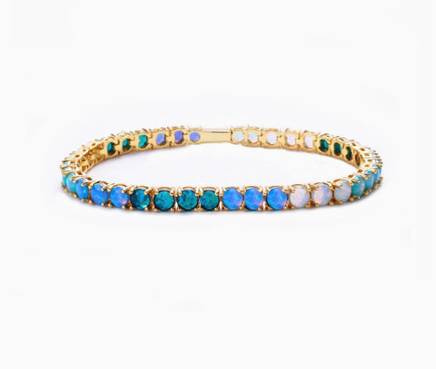 Blue Ombré Riviera Bracelet