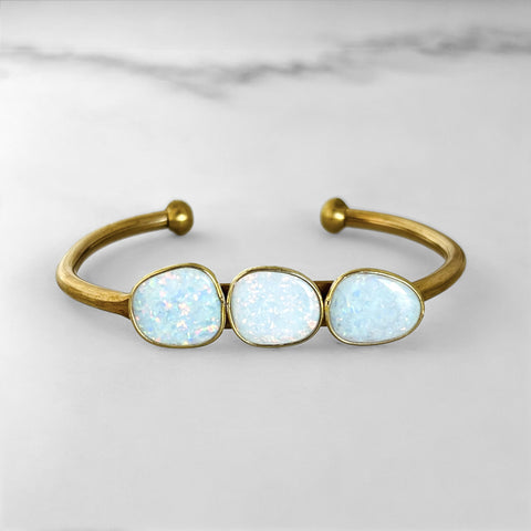 Large Opal Cuff