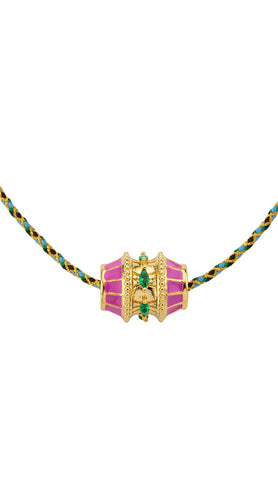 Fuchsia Talisman Necklace