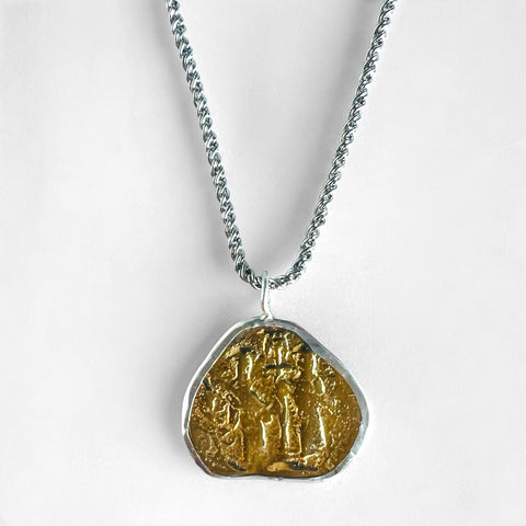 Long Oliver Necklace (Silver)