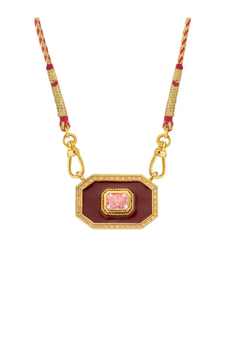 Burgundy Yucatan Necklace