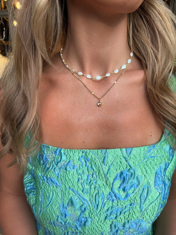 Hallie Opal Necklace