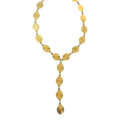 Gold Jane Y Necklace