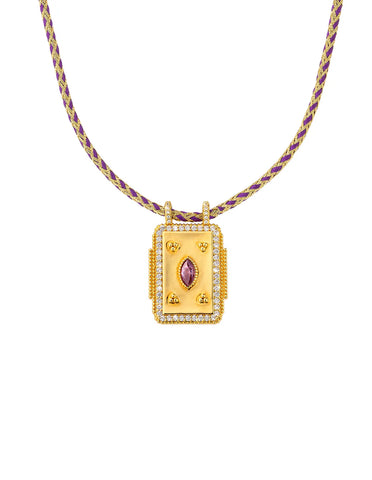 Purple Mystic Boheme Necklace