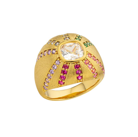 Rainbow California Ring
