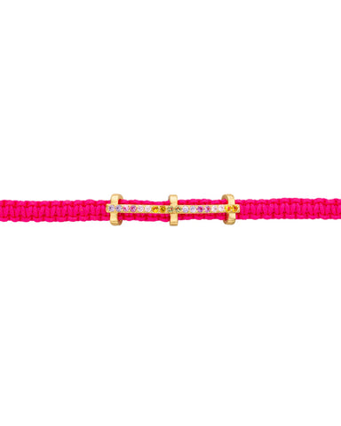 Fuchsia Trilogy Bracelet