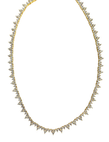 Parisian Elements Tennis Necklace