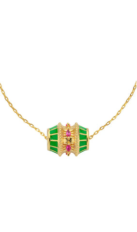 Green Talisman Necklace