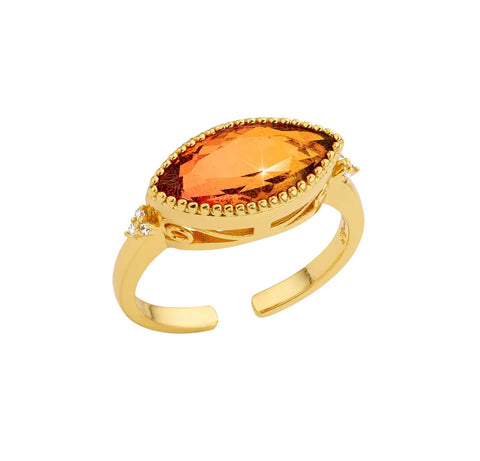 Smoked Unity Ring