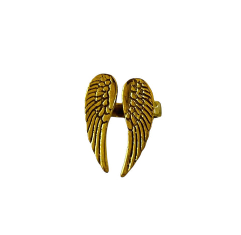 Brass Wings Ring