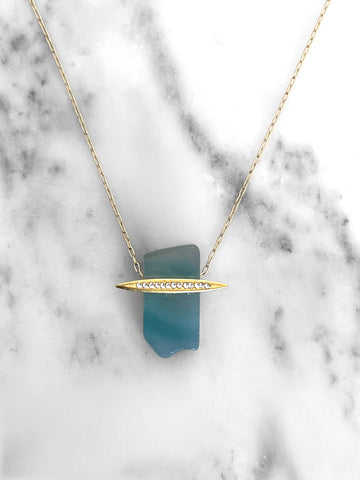 Blue Natalie Necklace