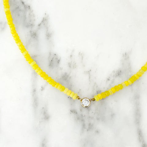 Yellow Blair Choker