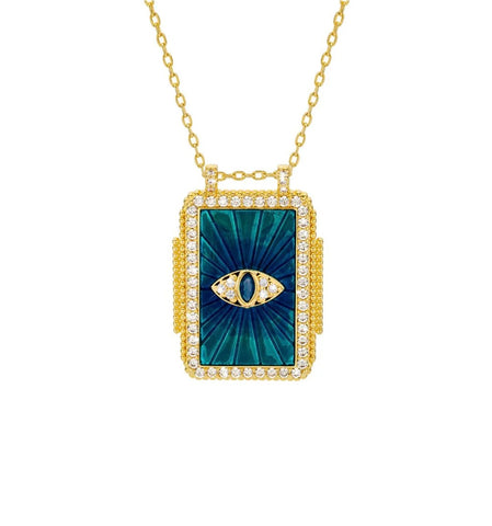 Blue Eye Boheme Necklace