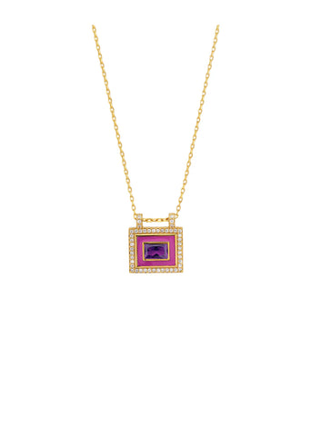 Fuchsia El Paso Necklace