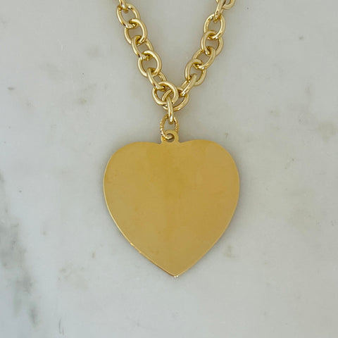 Double wrap lovey necklace