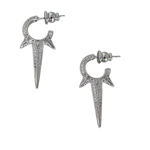 Silver Winner Earrings
