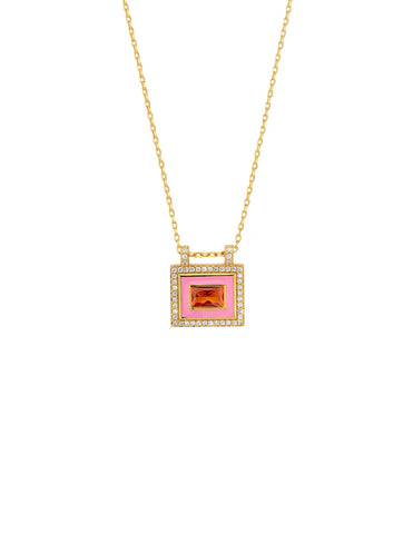 Pink El Paso Necklace