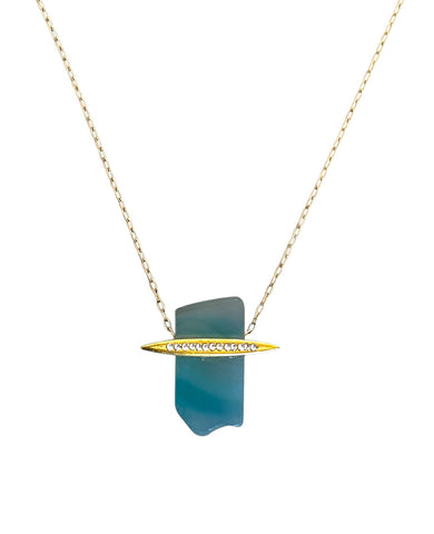 Blue Natalie Necklace