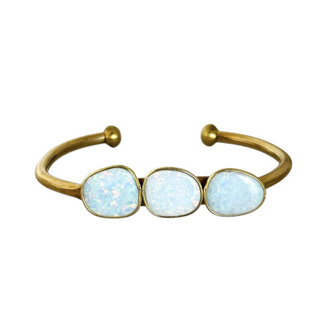 Large Opal Cuff
