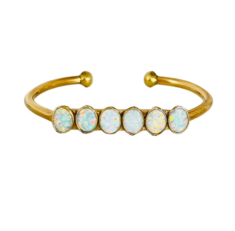 Best Selling Dainty Opal Cuff