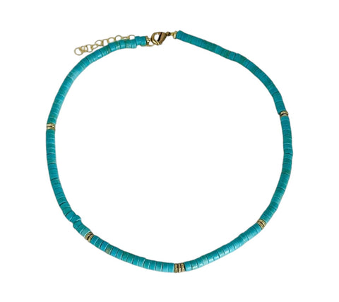 Matte Turquoise Choker