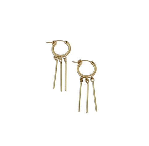 Small Gold Dani Earrings