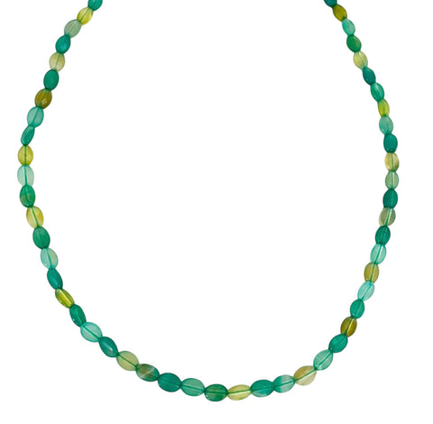 Green Chalcedony Necklace