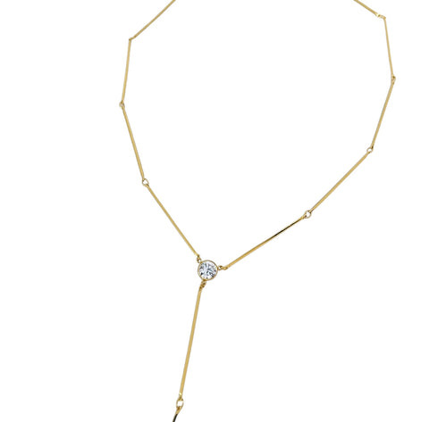 Posh Y Necklace