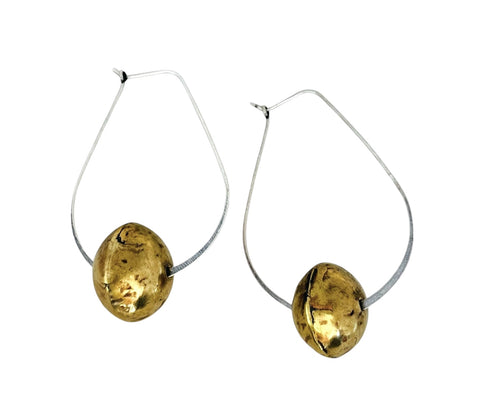 Mixed Metal Maxwell Earrings
