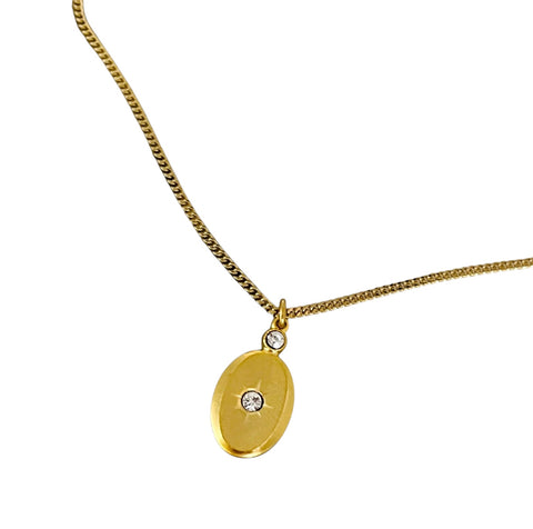 Gold Juniper Necklace