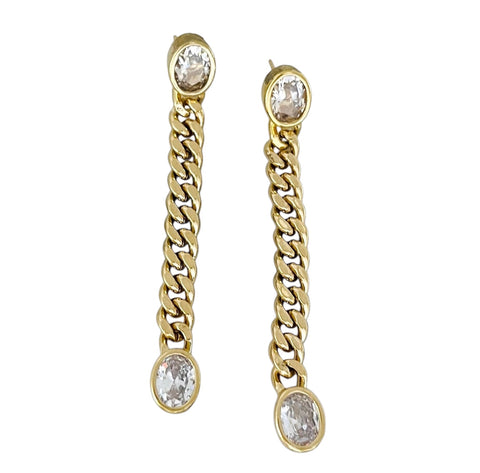 Gold Elaine Earrings