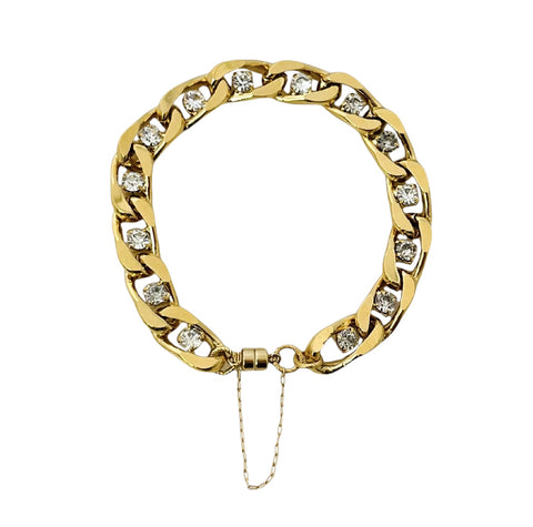 Gold Heather Bracelet