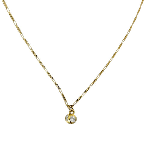 Gold Lotte Necklace