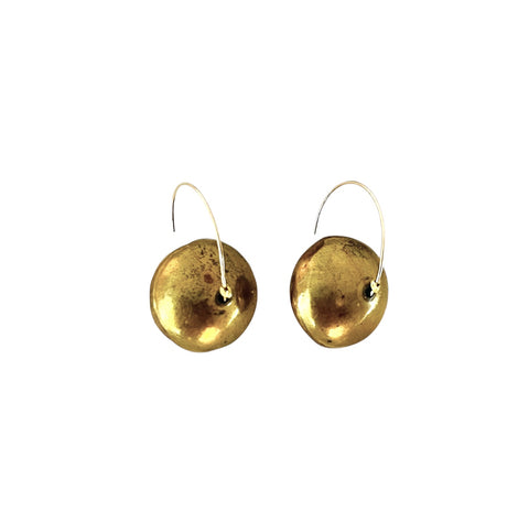 Gold Axel Earrings
