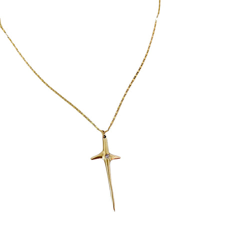 Best Selling Good Friday Crystal Cross Necklace