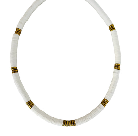 White // Gold Necklace