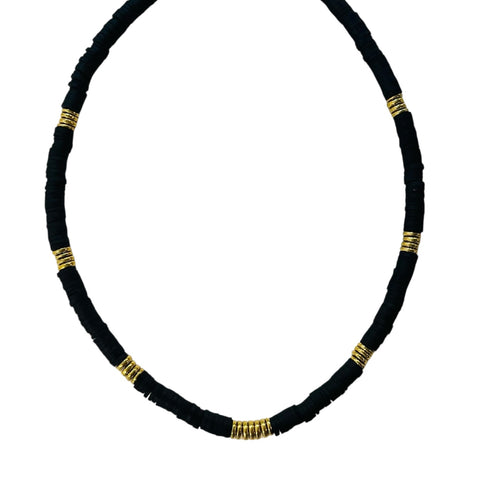 Black // Gold Necklace