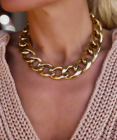 Gold Reese Necklace