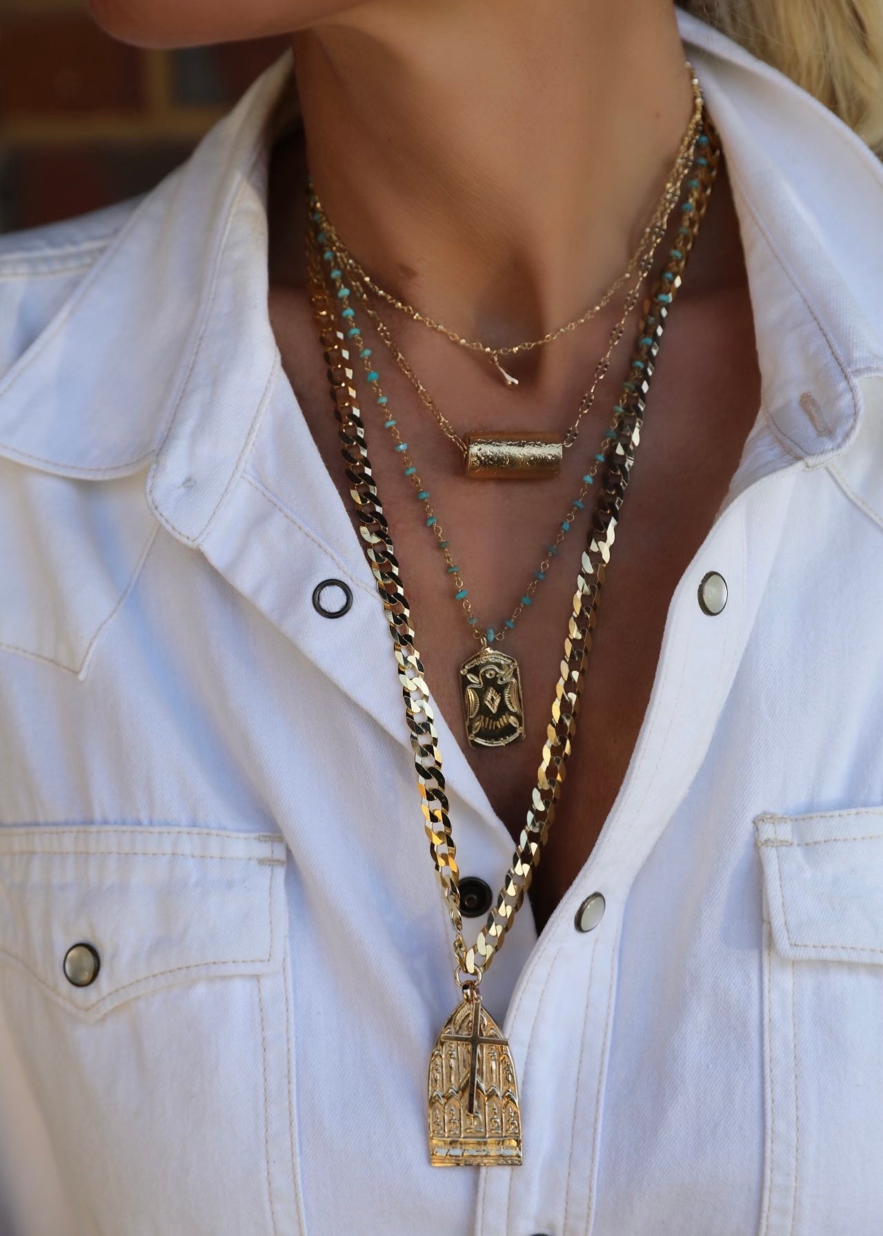 Gold Layla Necklace