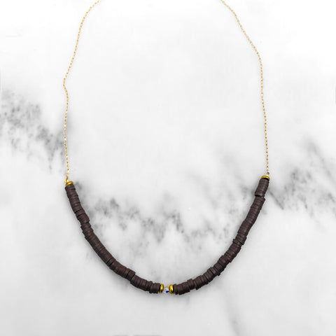 Brown Demi Necklace